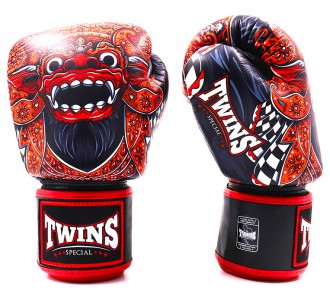 Боксерские перчатки Twins Special с рисунком (FBGVL3-59 Barong)
